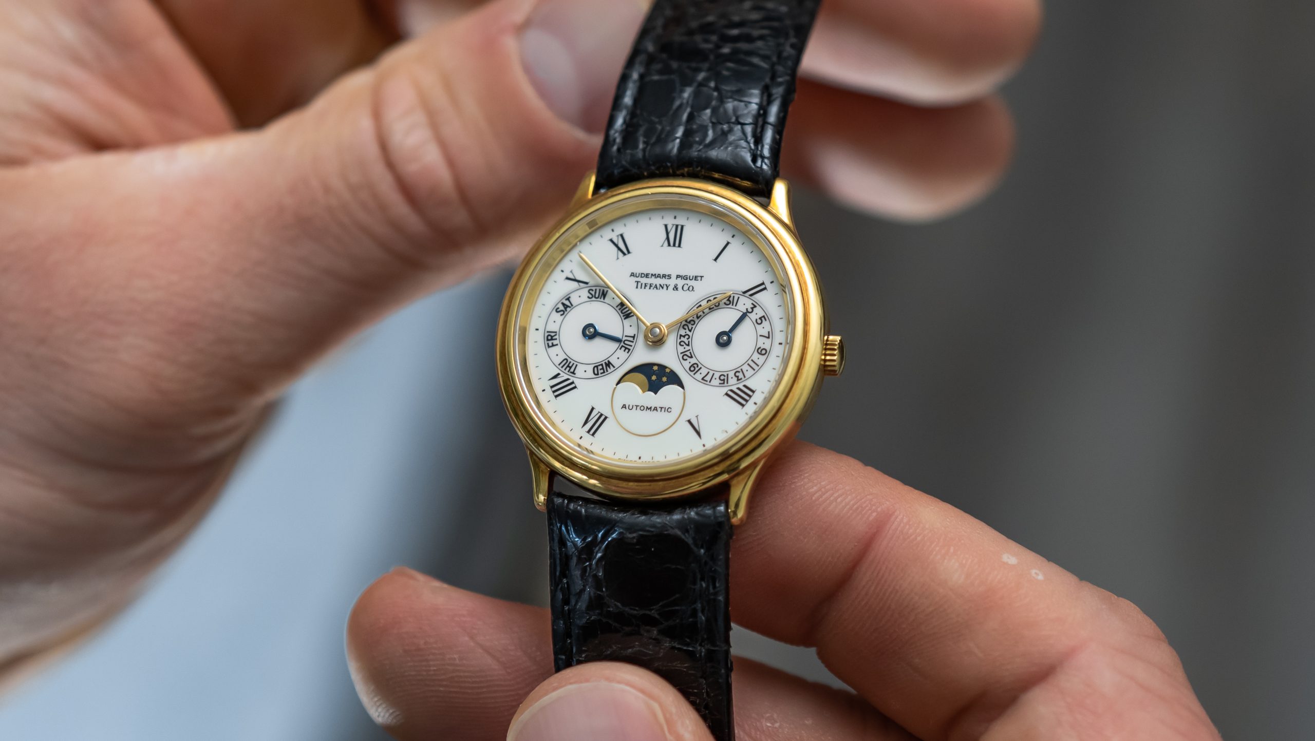 Audemars Piguet 25589BA Review: Classic Day Date Moonphase with Moonphase Complication