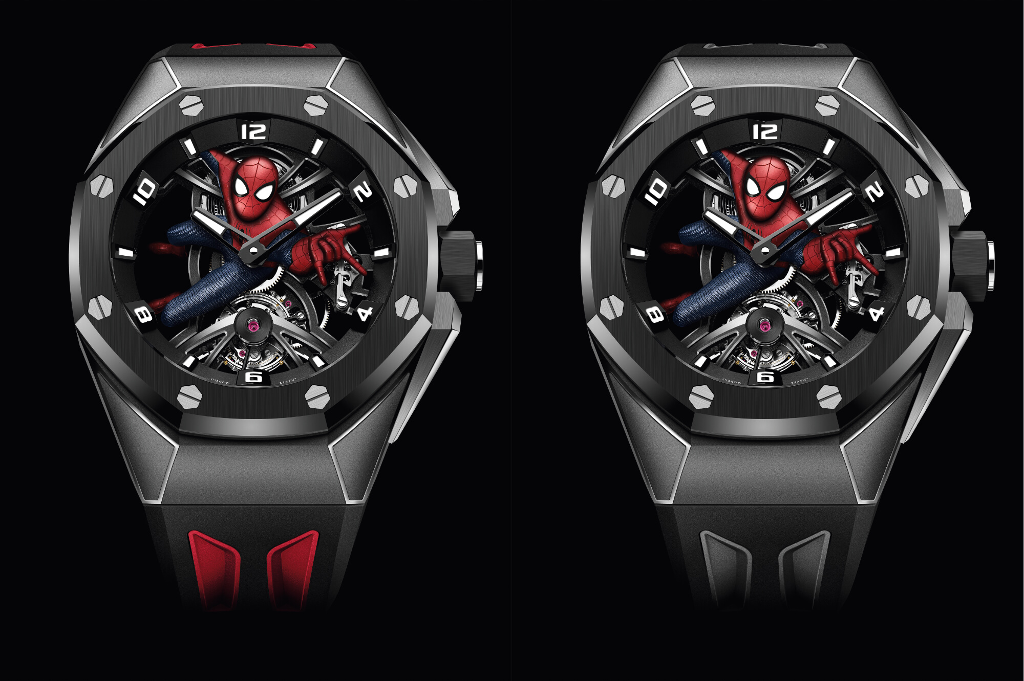 Audemars Piguet Black Spider-Man Royal Oak Concept Tourbillon Review