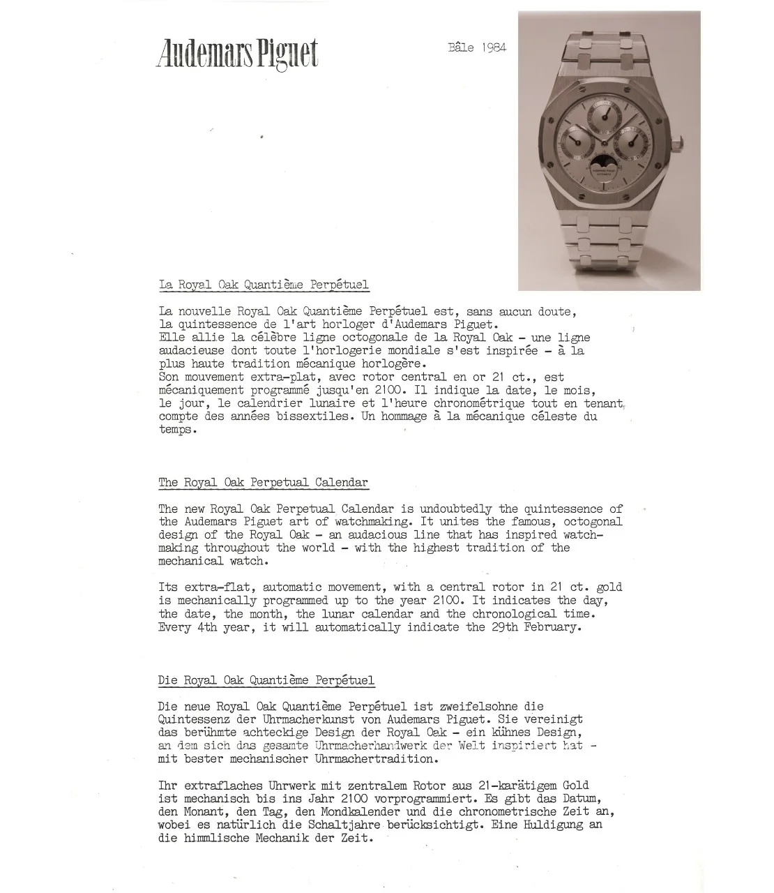 audemars piguet founding date in chinese date prices and date