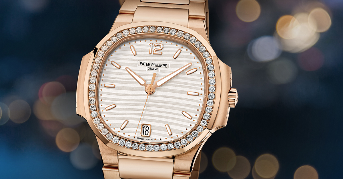 patek philippe gold women's watch