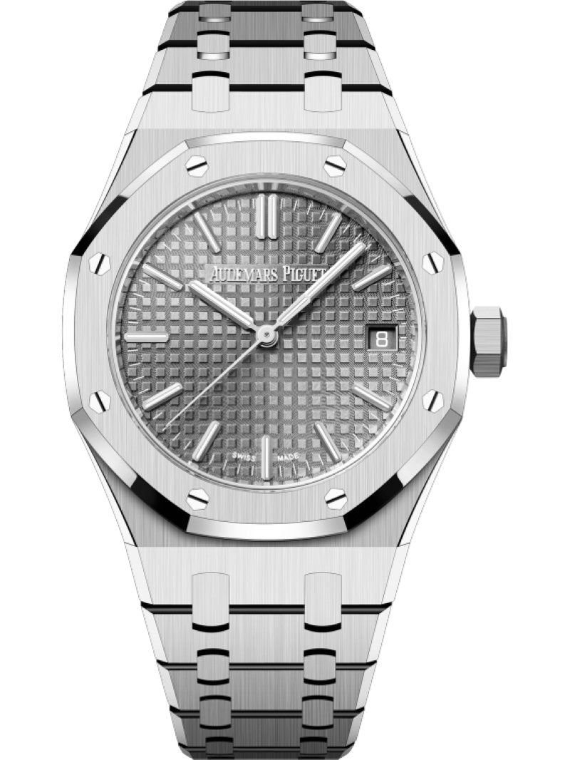 audemars piguet royal oak grey dial