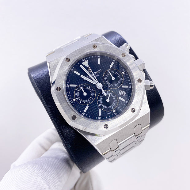 audemars piguet royal oak chronograph blue dial 39mm