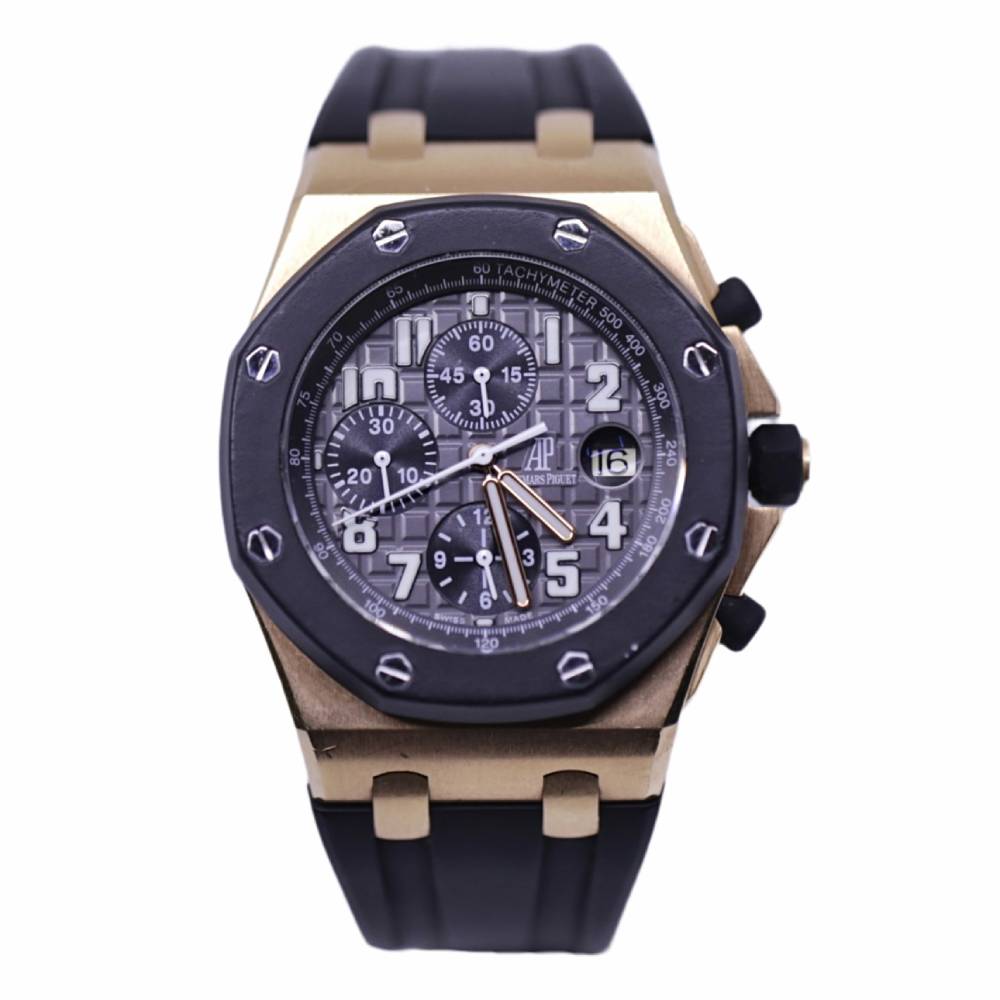 Audemars Piguet Royal Oak Offshore Black Rubber Strap: Luxury Watch for Adventurers