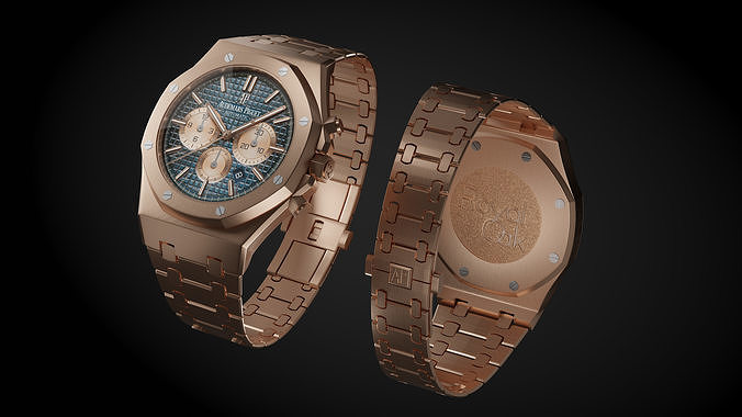 High-Quality Audemars Piguet 3D Models for CAD, Maya, and Blender