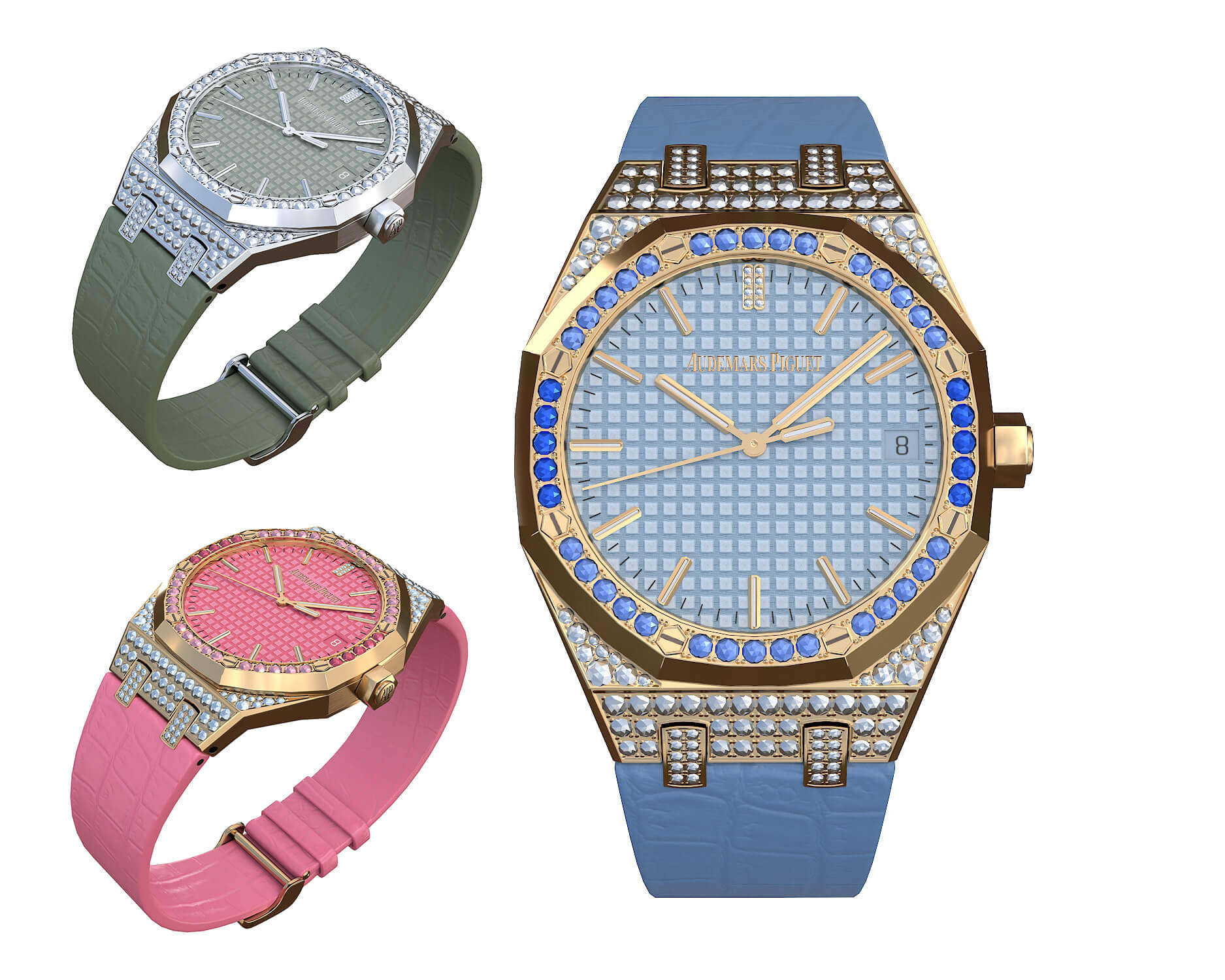 High-Quality Audemars Piguet 3D Models for CAD, Maya, and Blender