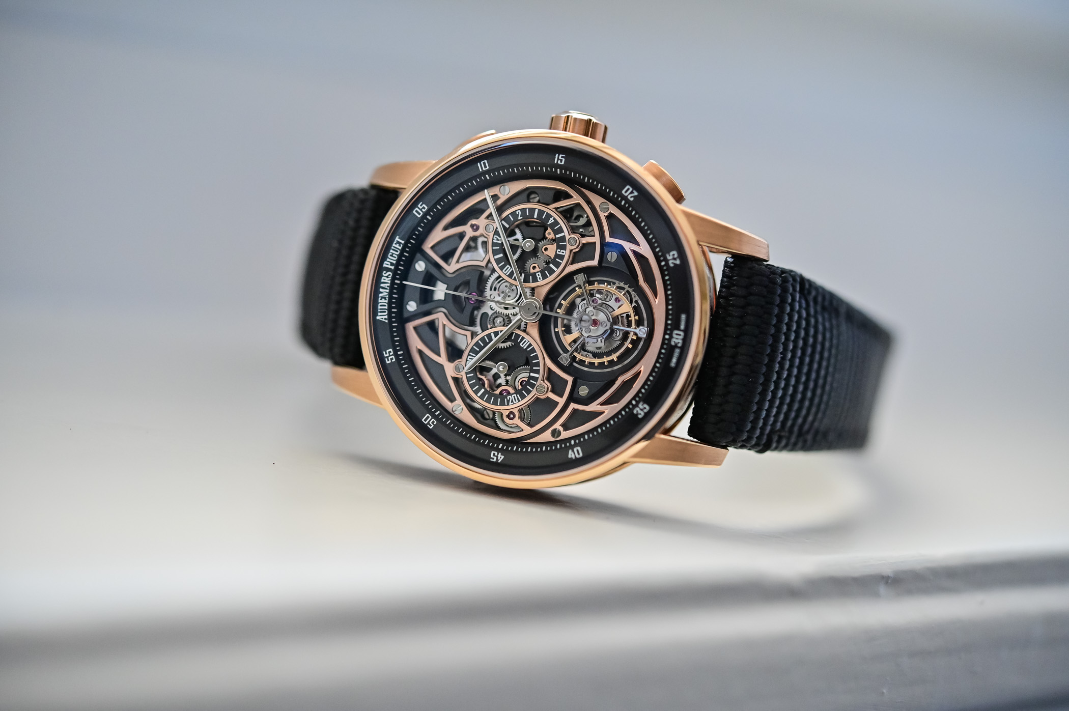 code 11.59 by audemars piguet selfwinding flying tourbillon chronograph