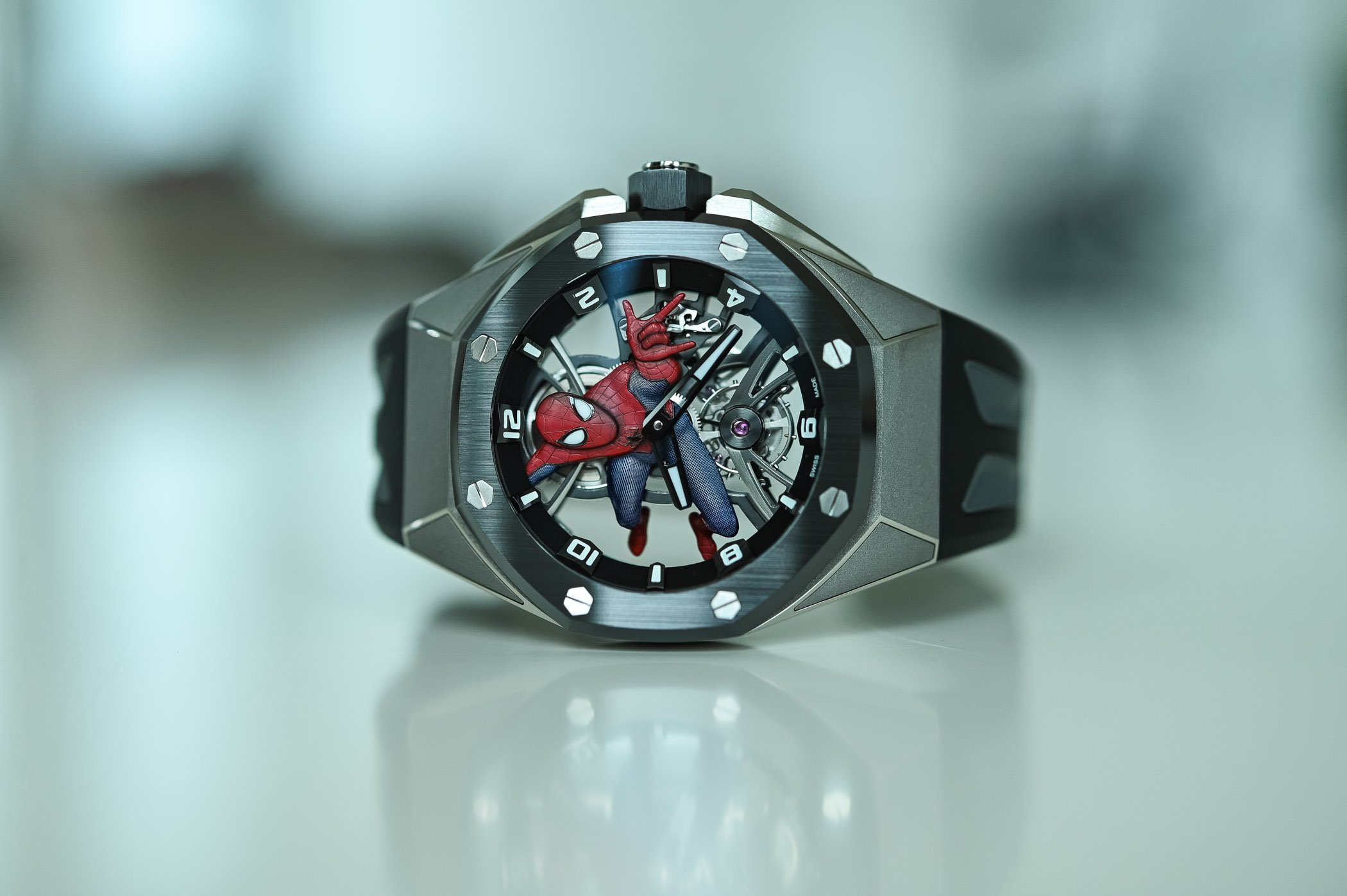 Audemars Piguet Black Spider-Man Royal Oak Concept Tourbillon Review