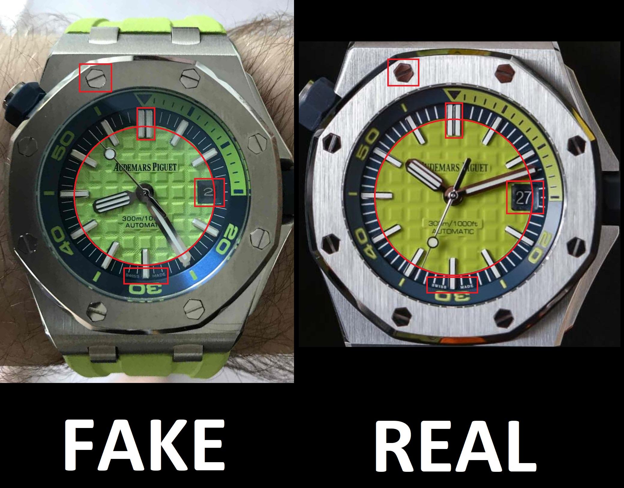 Fake vs Real Audemars Piguet: How to Spot the Differences