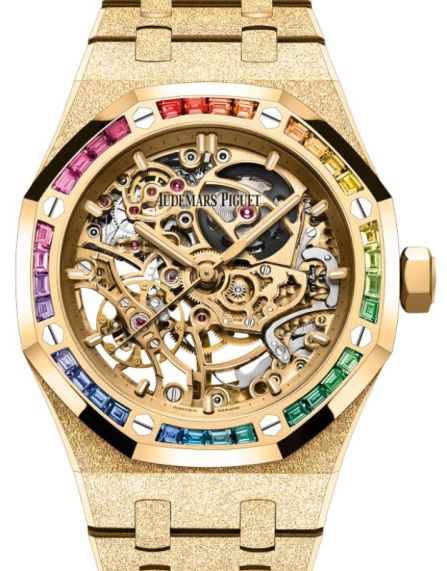 audemars piguet royal oak double balance wheel openworked rainbow price